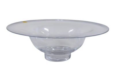 SIMON PEARCE LARGE "CELEBRATION" GLASS BOWL