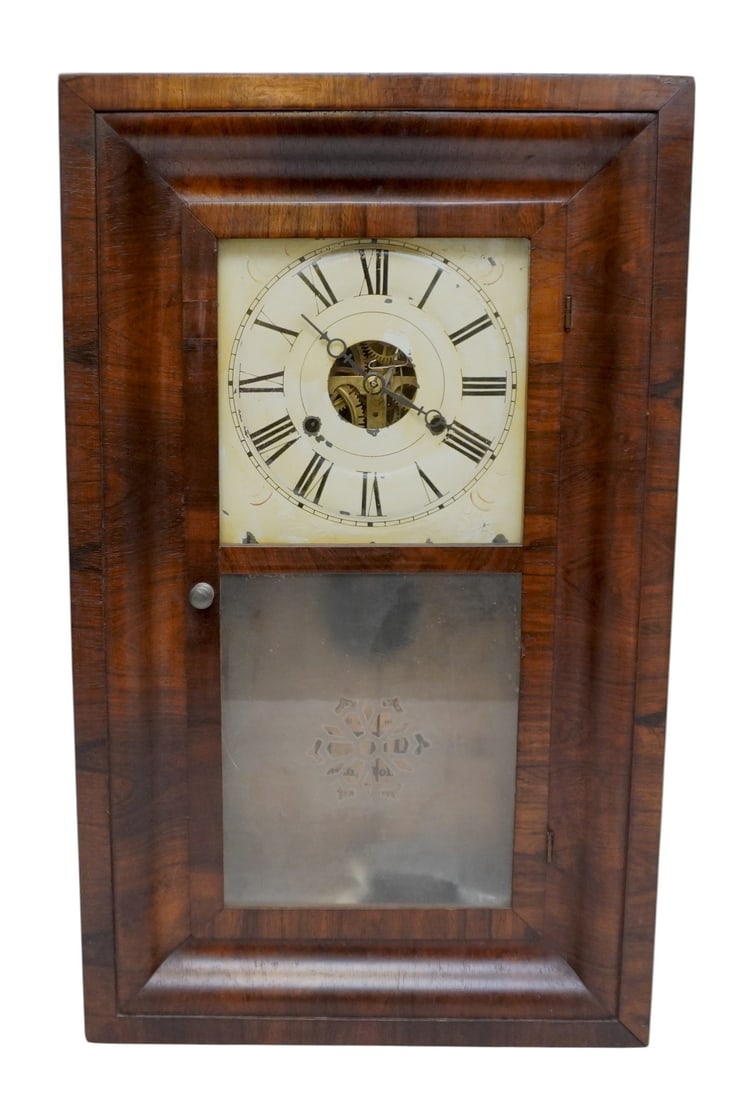 EARLY SETH THOMAS 30 HOUR OGEE CLOCK PLYMOUTH HOLLOW (1 of 6)