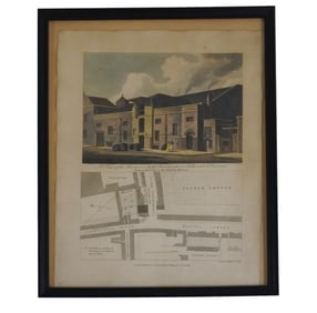 S.E. VIEW OF THE THEATRE IN AYLIFF STREET ENGRAVING