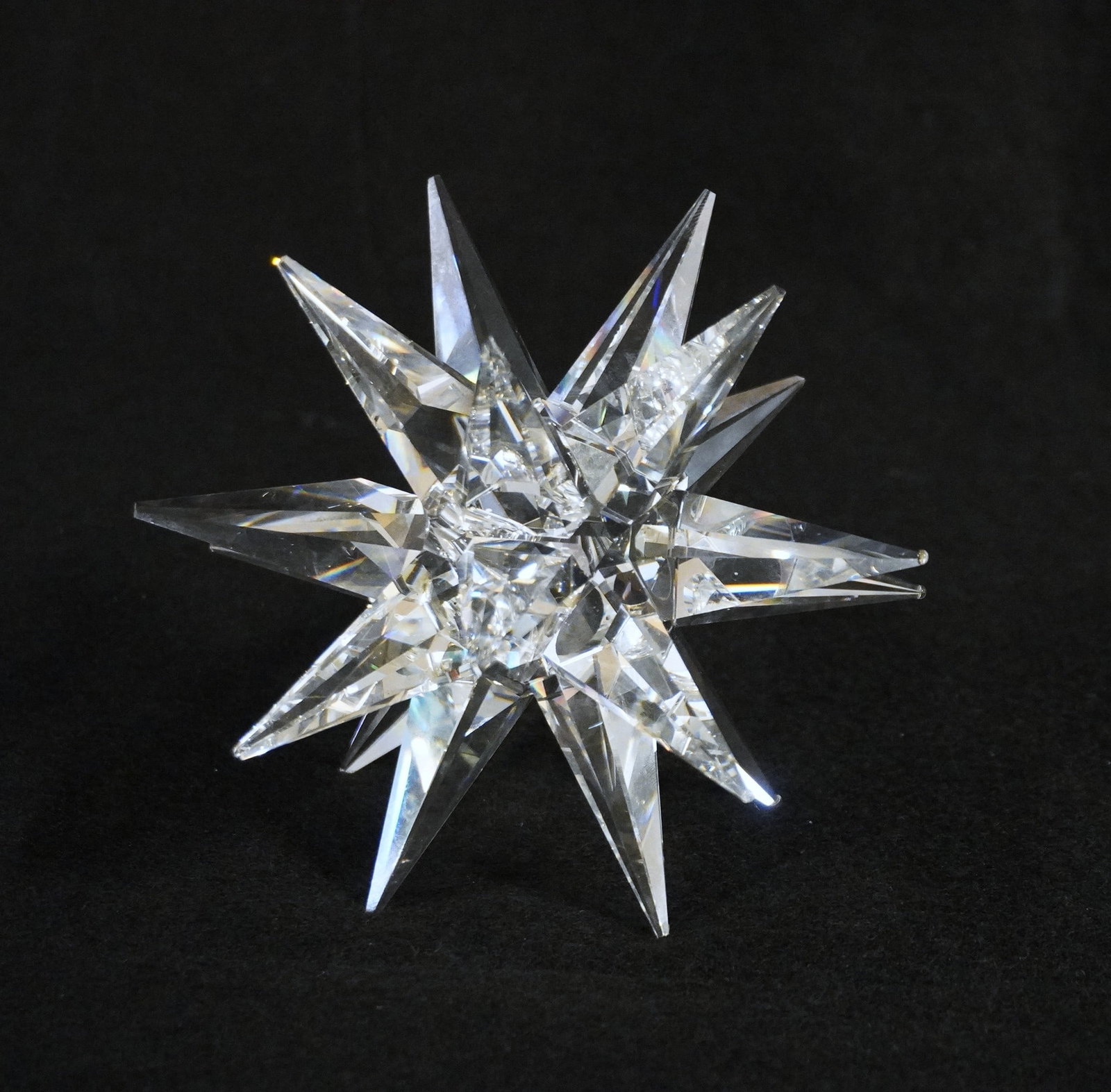 VINTAGE SWAROVSKI 4" RADIANT STARBURST CANDLE HOLDER (1 of 1)