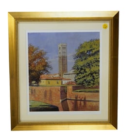 BASILICA OF SAN FREDIANO LUCCA ITALY CAMPANILE PRINTS