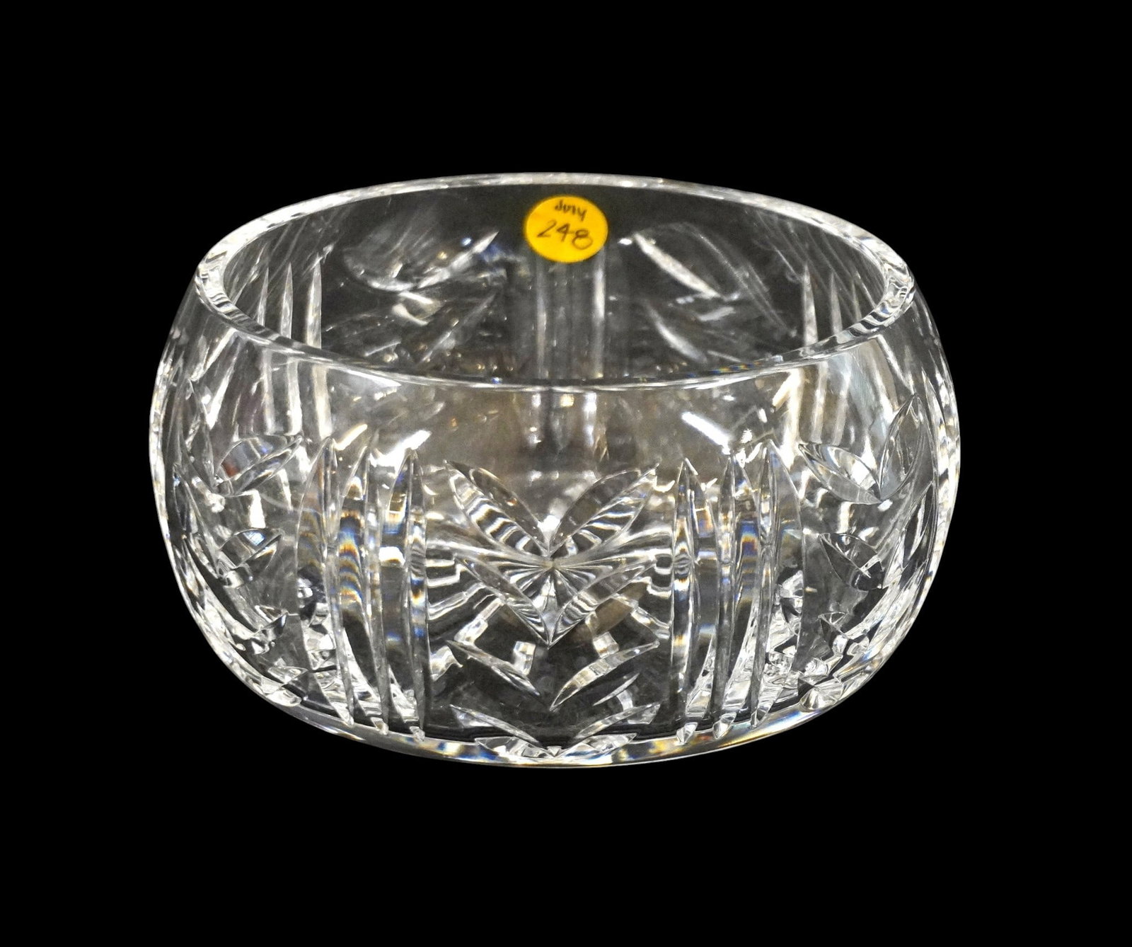 WATERFORD CRYSTAL LISMORE MINT BOWL (1 of 4)