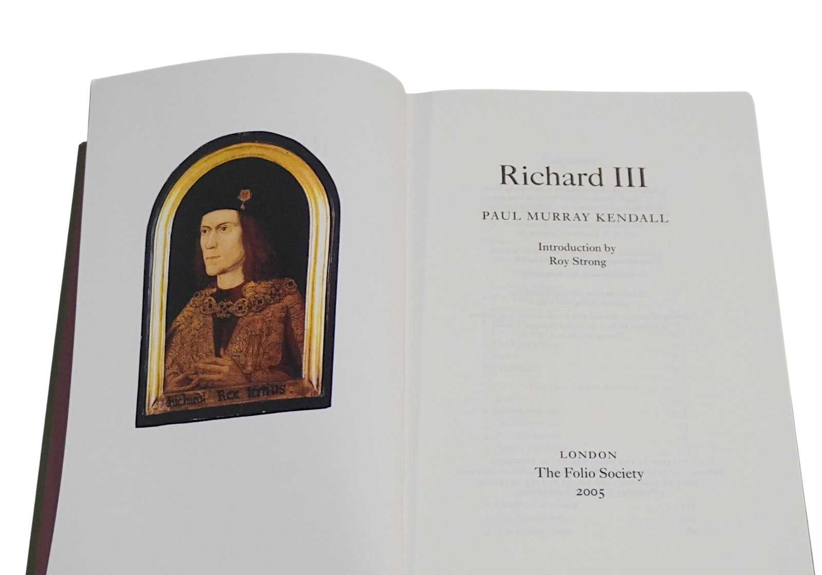 RICHARD III BY PAUL MURRAY KENDALL FOLIO SOCIETY SPECIAL EDITION BOOK (1 of 7)