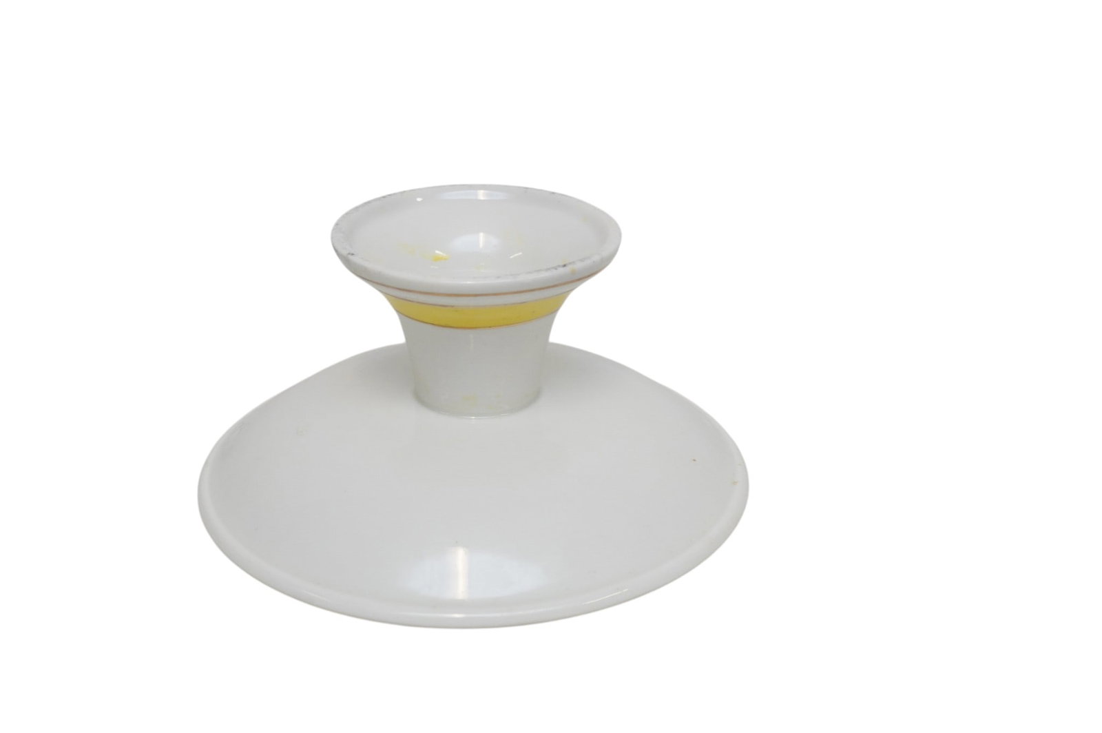 ANTIQUE FOOTED FRUIT DISH - 4