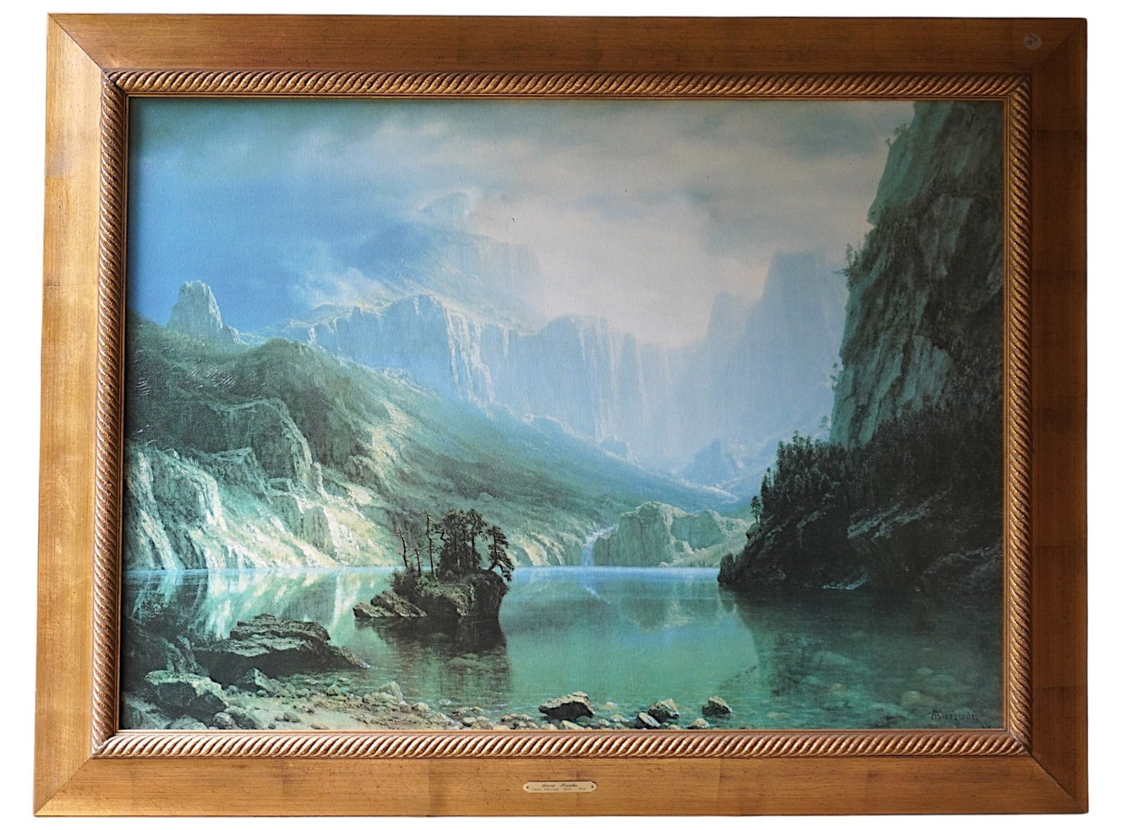 LARGE ENHANCED GICLEE ALBERT BIERSTADT SIERRA NEVADA (1 of 5)