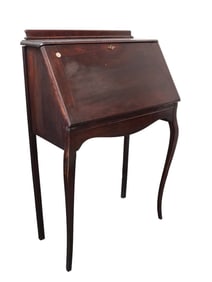 ANTIQUE PETITE DROP FRONT DESK