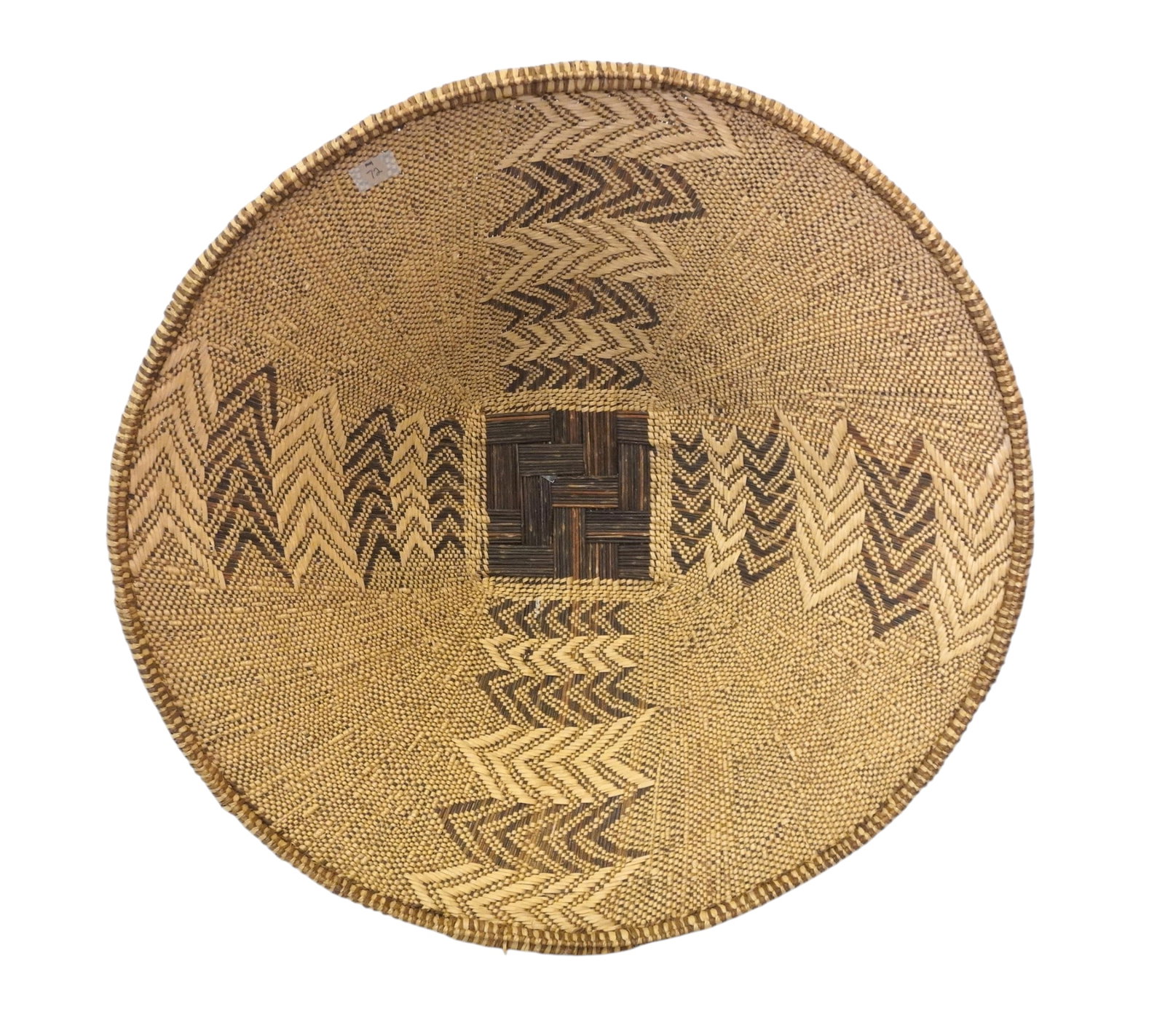 LARGE TONGA BINGA HANDWOVEN BASKET ZIMBABWE (1 of 6)