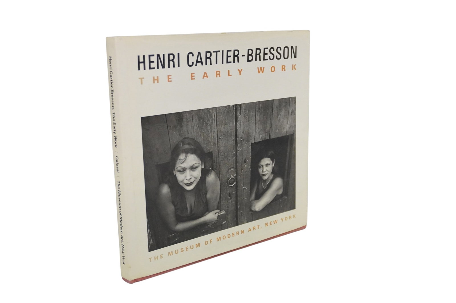 SIGNED HENRI CARTIER-BRESSON THE EARLY WORK, MOMA 1987: Signed Henri Cartier-Bresson Book, The Early Work, MOMA 1987. Published by The Museum of Modern Art, New York. Hardcover with jacket. 152 pages, illustrated. Signed on title page. This book catalogs H