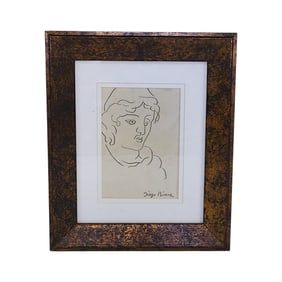 DIEGO RIVERA (1886-1957) PENCIL SKETCH