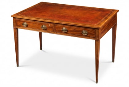 LATE 18th c FINE ENGLISH GEORGIAN PARTNERS DESK