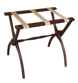 MID CENTURY FOLDING LUGGAGE RACK