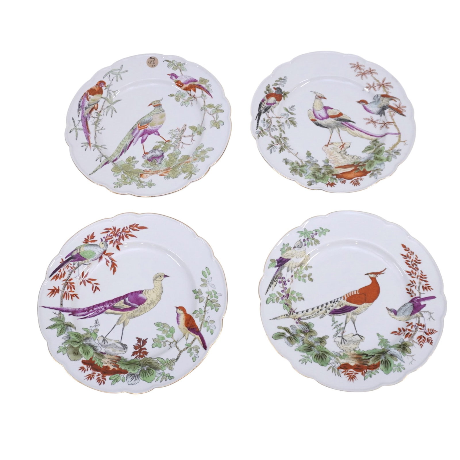 4 MARK ROBERTS COLLECTION PHEASANT / BIRD PLATES (1 of 5)