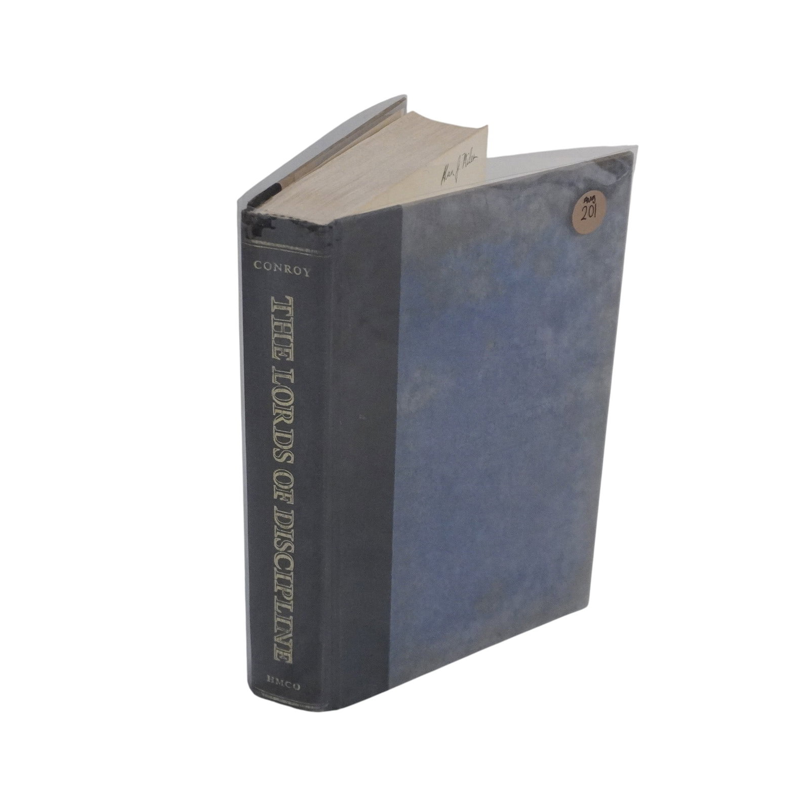 SIGNED FIRST EDITION OF THE LORDS OF DISCIPLINE BY PAT CONROY: Signed First Edition of The Lords of Discipline by Pat Conroy. Signed on title page. No dust jacket. Measures approx. 6.5" x 9.25" x 1.5" and weighs 1 lb 15 oz.
