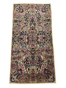 HAND KNOTTED LAVAR KERMAN RUG