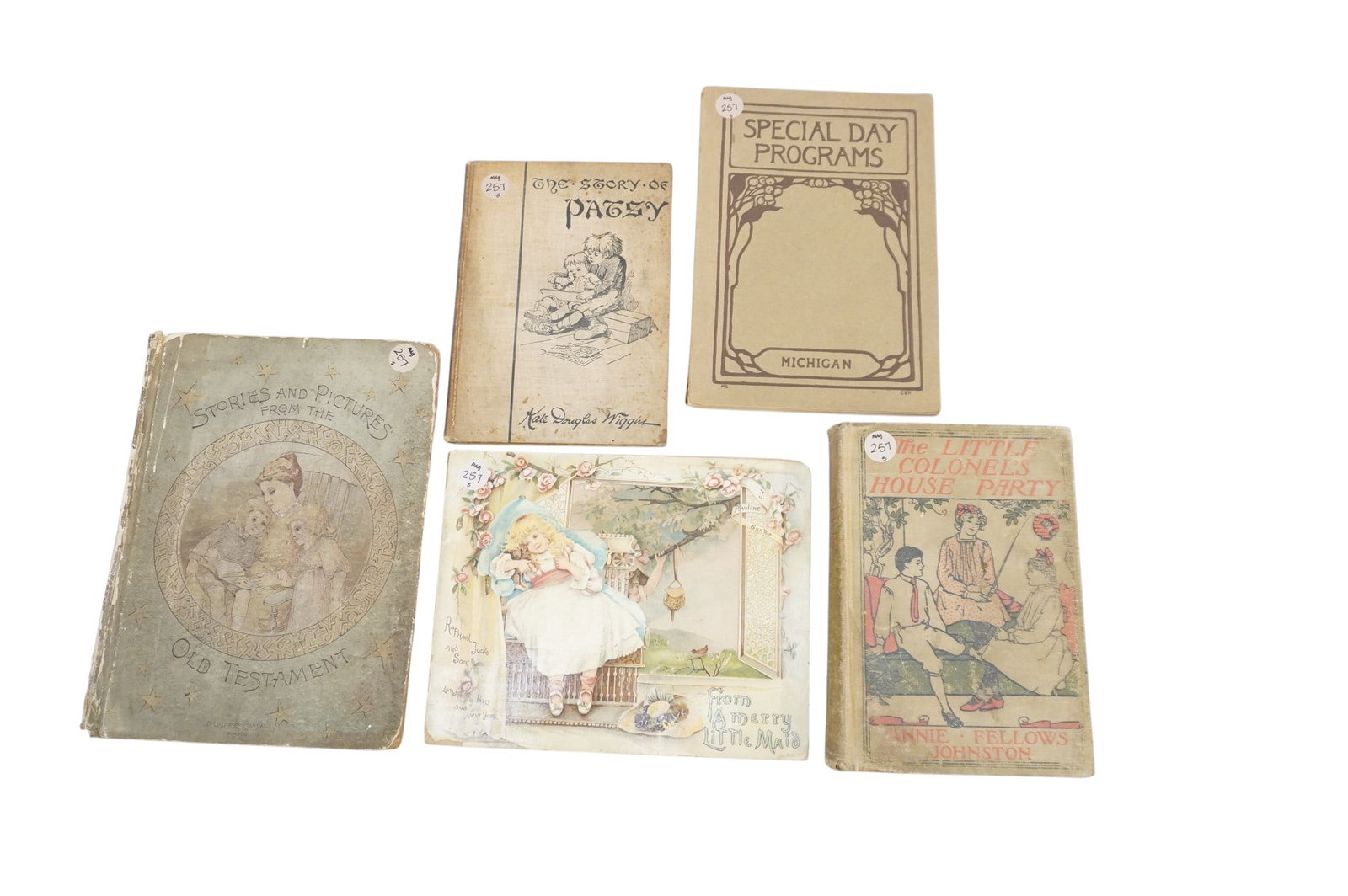 5 ANTIQUE CHILDRENS BOOKS (1 of 9)