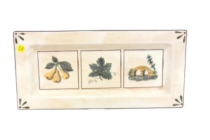 WILLIAMS SONOMA CERAMICHE ARIANNA TRAY ITALY