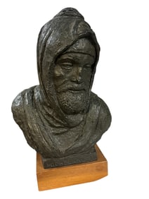 VINTAGE AUSTIN PRODUCTIONS MICHELANGELO SELF PORTRAIT BUST 1960s