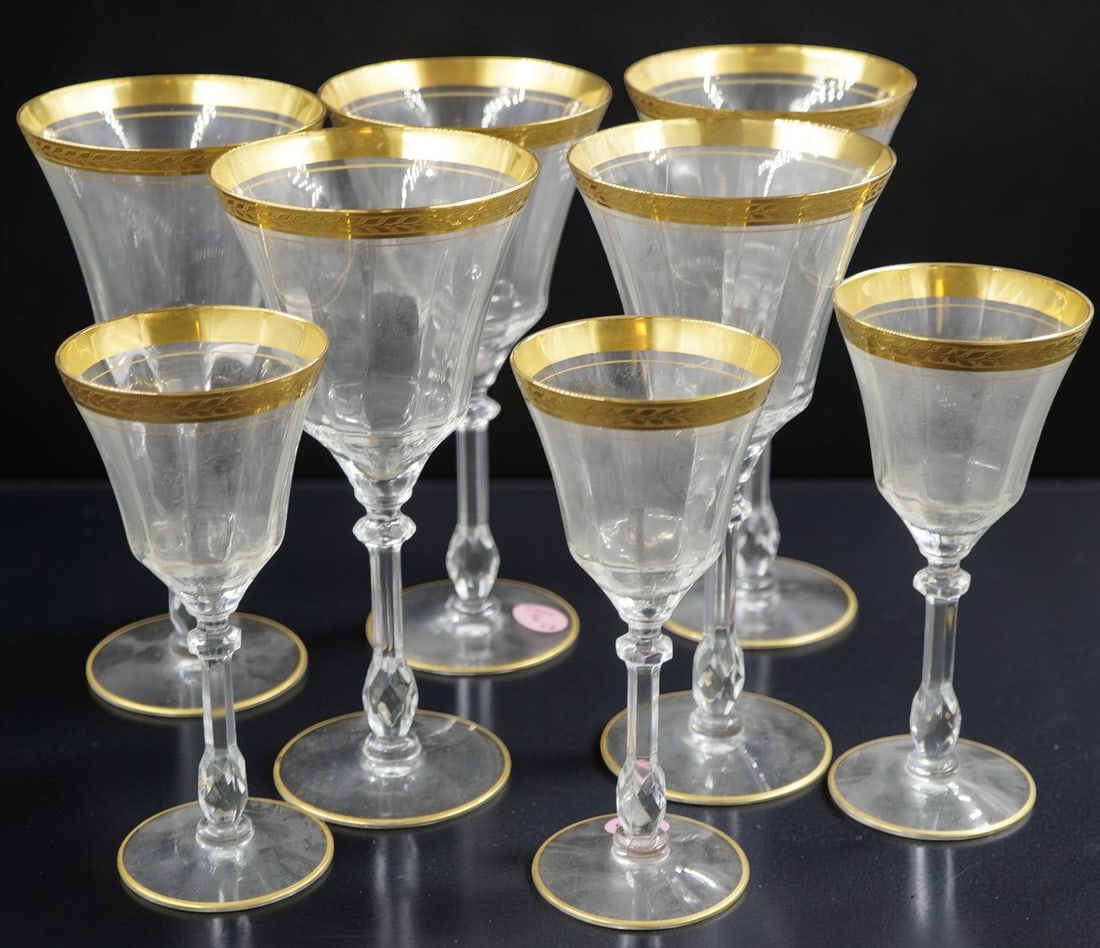 8 TIFFEN-FRANCISCAN LAUREL LEAF GOLD MID CENTURY (1 of 3)