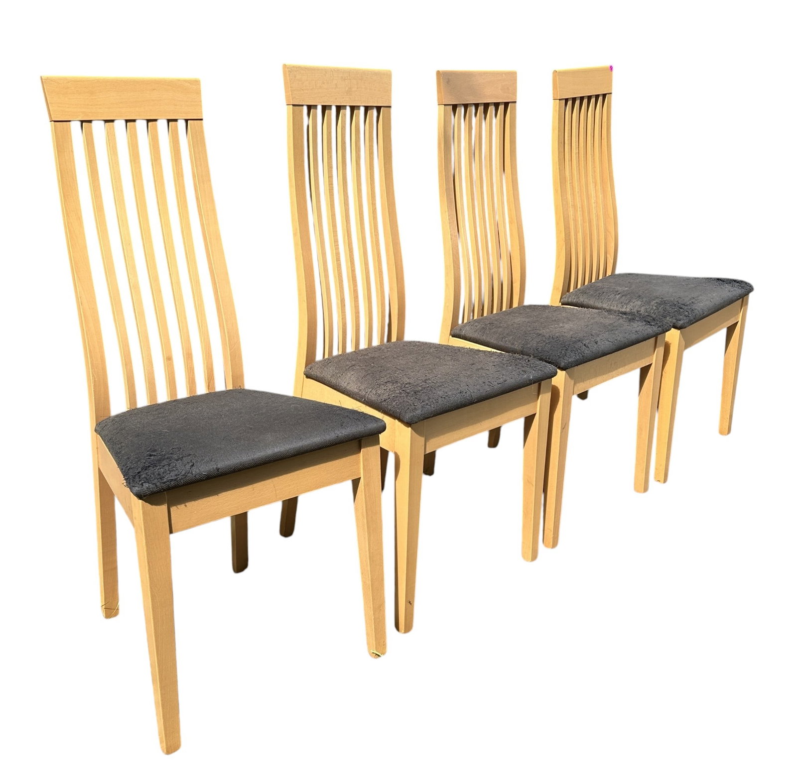 4 CALLIGARIS ITALIAN MODERN DINING CHAIRS (1 of 10)