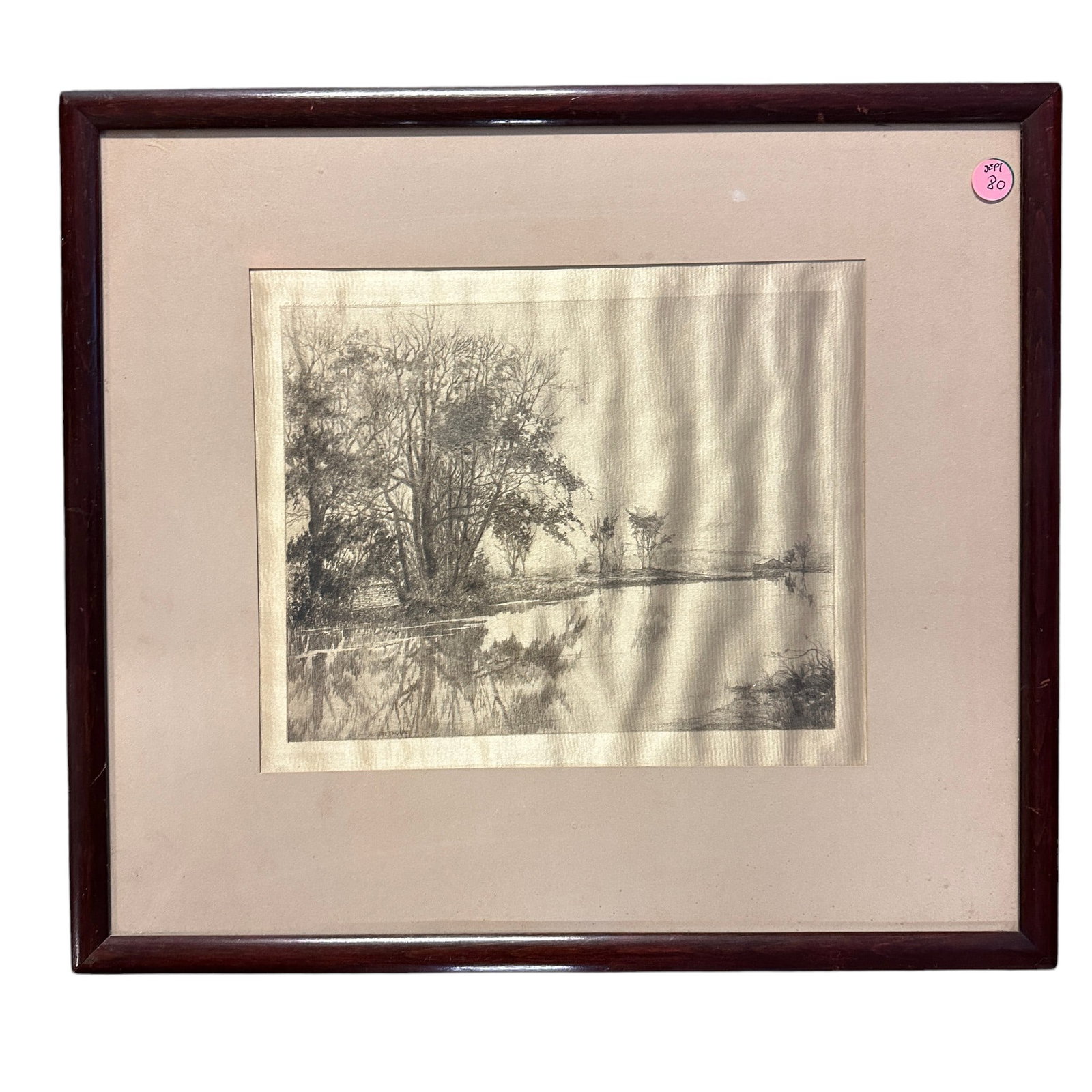 ANTIQUE FISCHEL ADLER SCHWARTZ 1899 ENGRAVING: Appears to be on special paper or fabric. Framed and matted measures 19"x17"x1/2". Weight 3 lbs. Published by Fischel, Adler, Schwartz in 1889. Fishel, Adler, and Schwartz was a New York City art gall