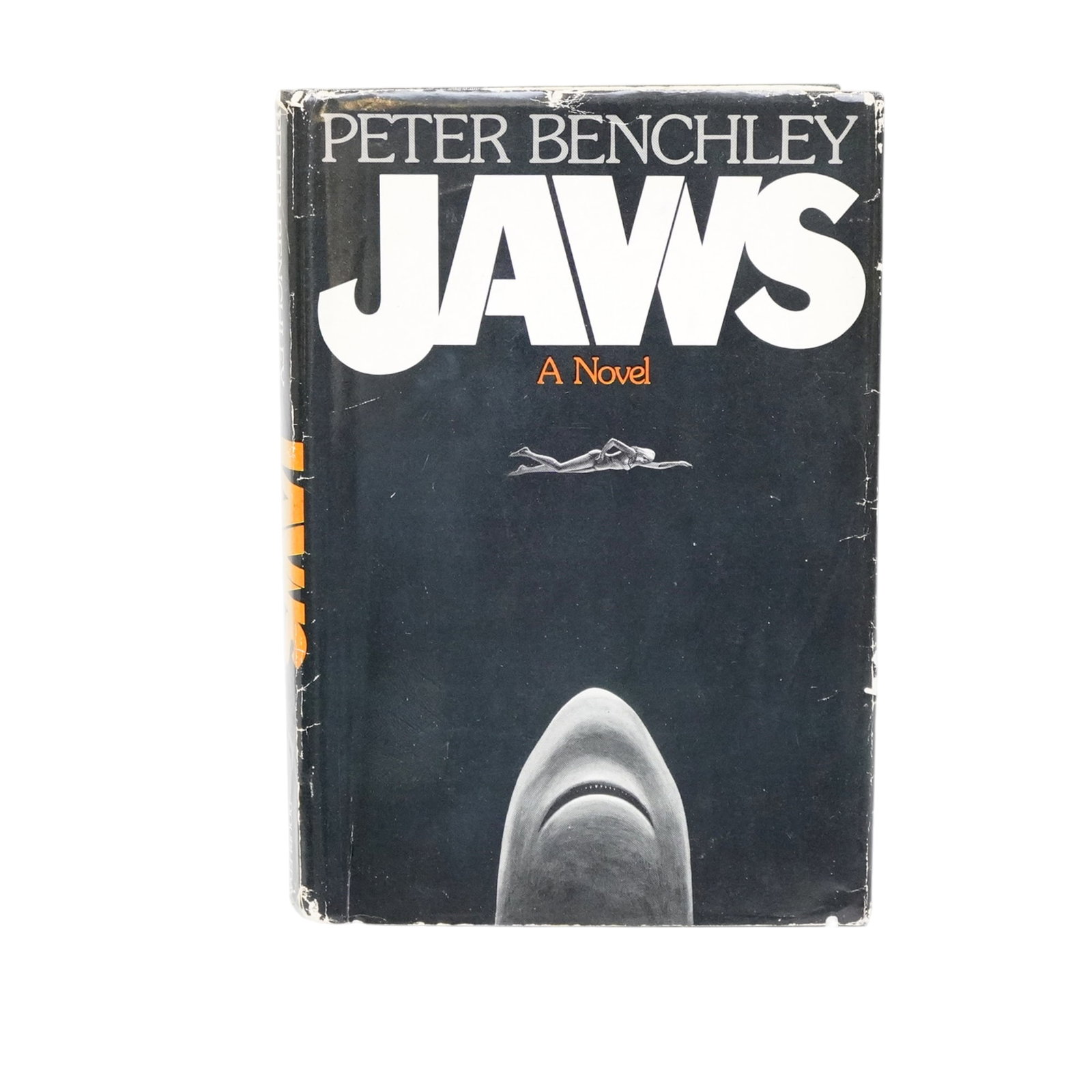 SIGNED PETER BENCHLEY JAWS BOOK 1974 (1 of 5)