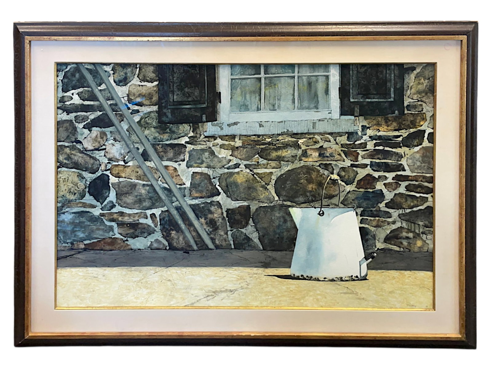LARGE PETER SCULTHORPE ORIGINAL WATERCOLOR (1 of 5)