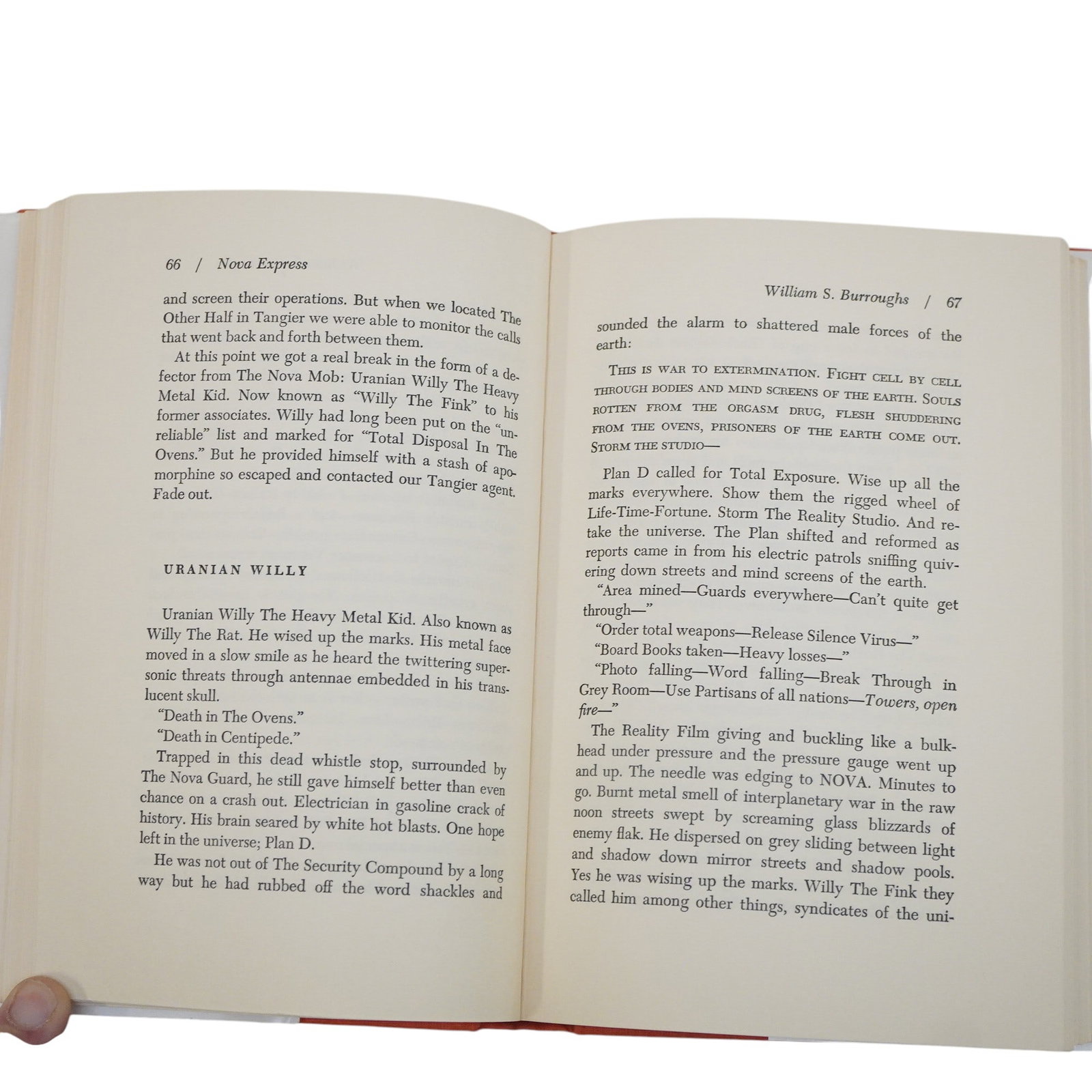 SIGNED WILLIAM BURROUGHS NOVA EXPRESS FIRST EDITION - 5