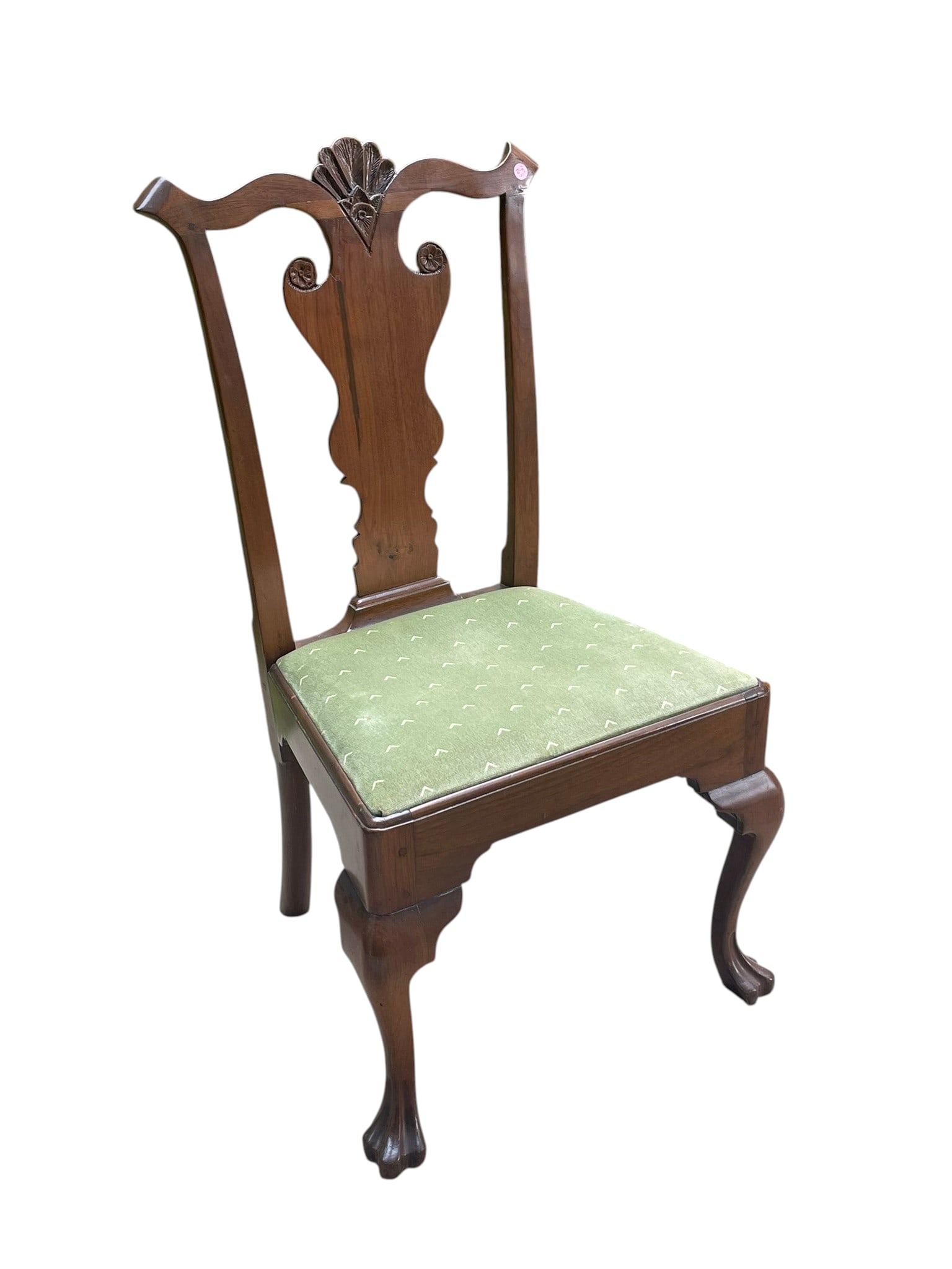 ANTIQUE PHILADELPHIA QUEEN ANNE SIDE CHAIR (1 of 4)