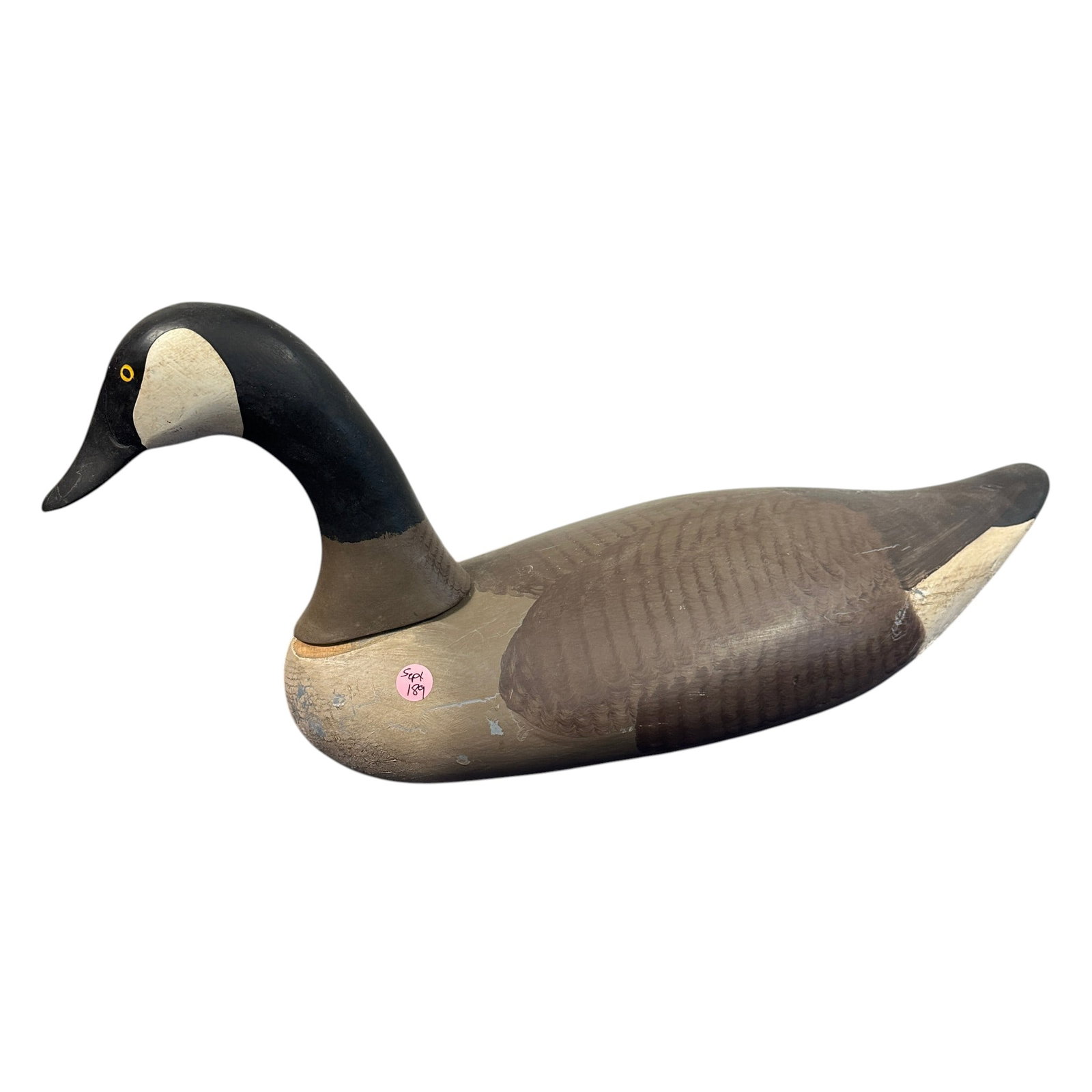 LARGE ATTRIBUTED MADISON MITCHELL CANADA GOOSE DECOY (1 of 5)