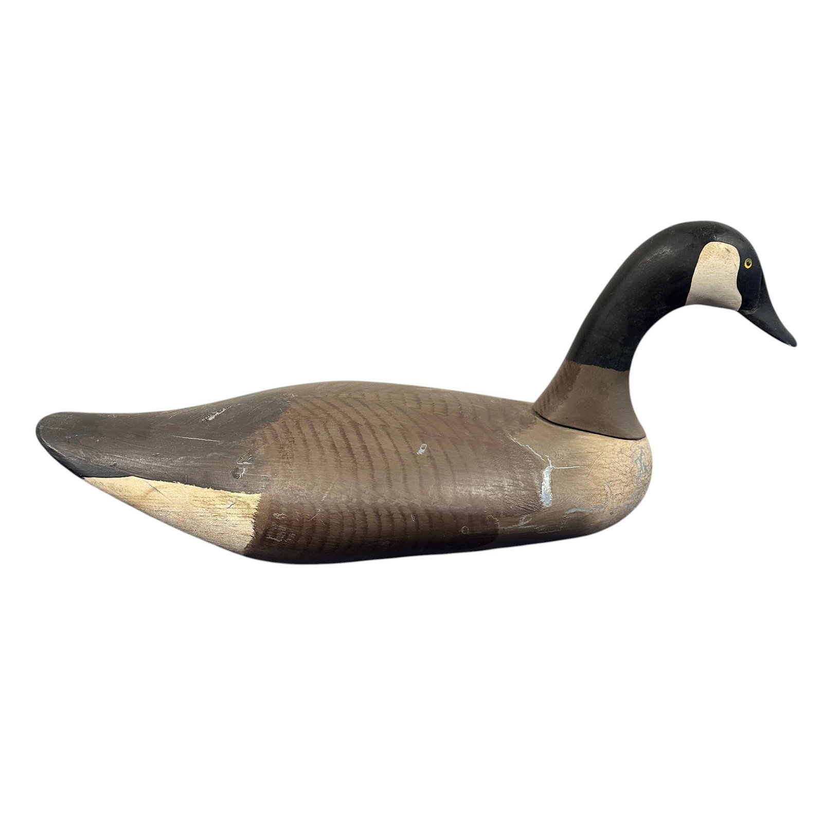LARGE ATTRIBUTED MADISON MITCHELL CANADA GOOSE DECOY - 2