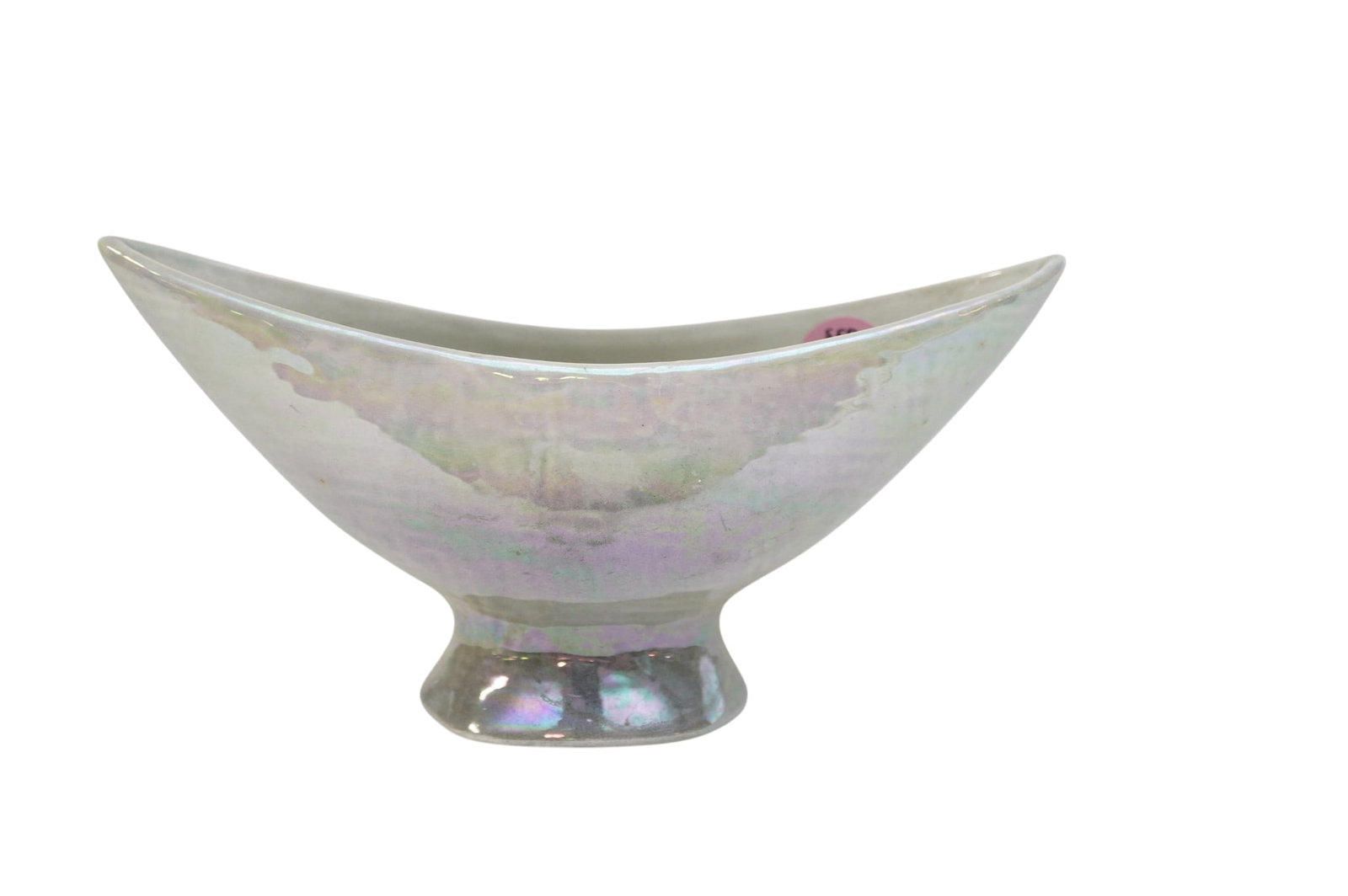 ART DECO LUSTRE GLAZED POTTERY VASE: Art Deco Lustre Glazed Pottery Vase. Measures approx. 7" x 2.5" x 2" and weighs 5 oz. Provenance:16 Water Street, a beautifully appointed home, circa 1815, located in the heart of the Charleston, SC h