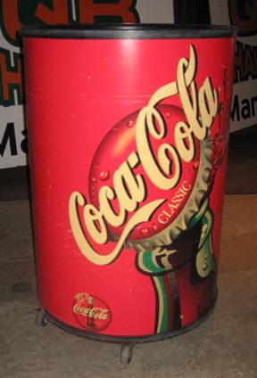 Authentic Orange Bowl Coca-Cola Cooler