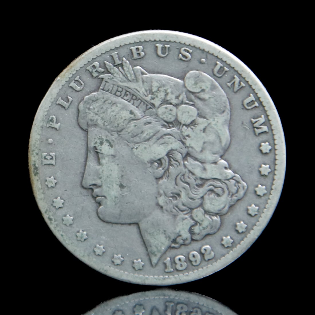 1892 CC Morgan Silver Dollar (1 of 2)
