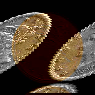 1899 S Gold Liberty Half Eagle: Grade: Very Fine to Extremely Fine - Although millions of gold coins were struck form 1830 to 1930 relatively few survived and are seen today. In 1933 President Roosevelt recalled gold coinage and mos