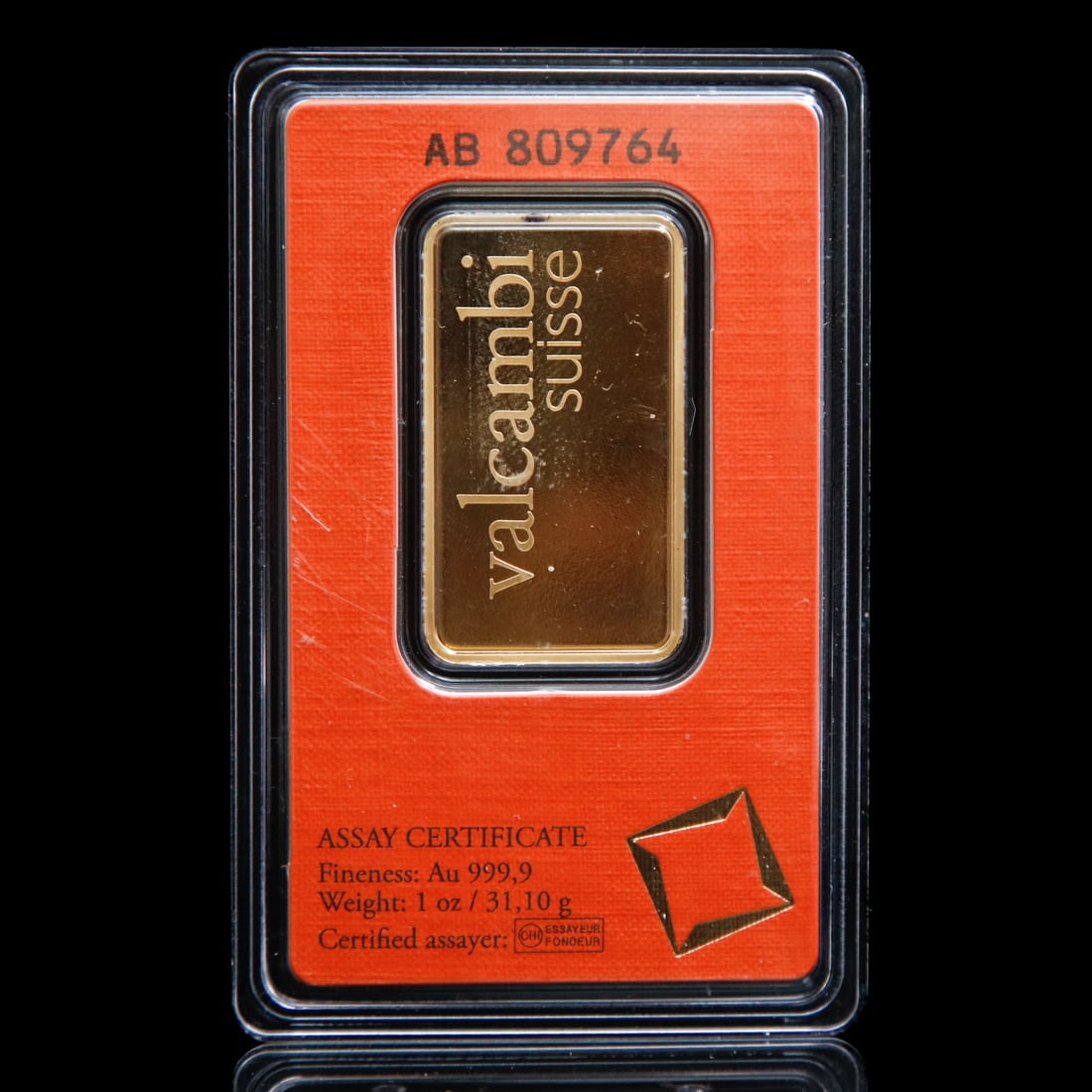 Valcambi Suisse 1 Ounce Gold Bar (1 of 3)