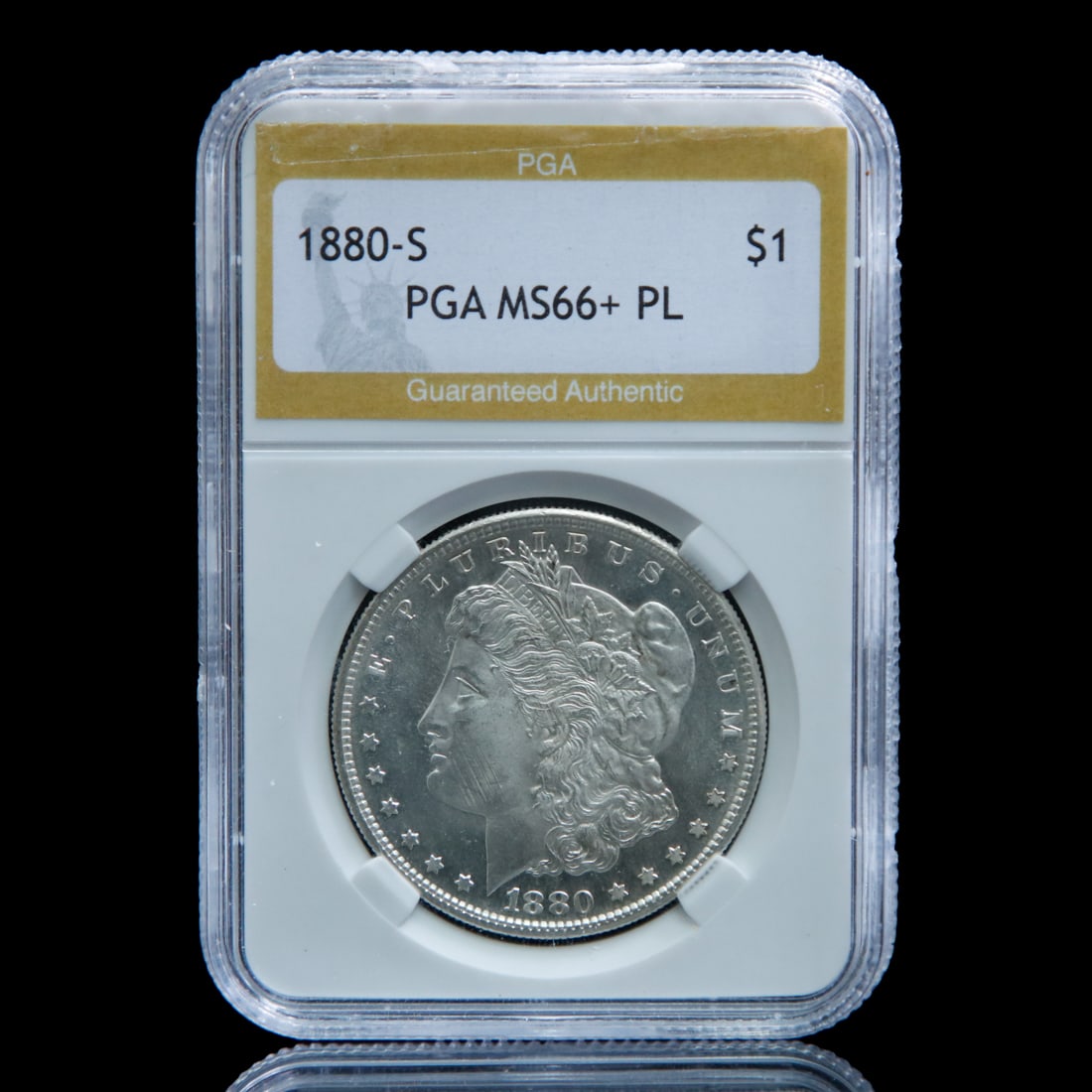 1880 S Morgan Silver Dollar (1 of 3)