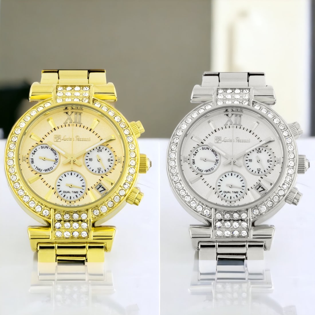 Lucien Pezzoni Crystal Luxury Watch Set (1 of 1)