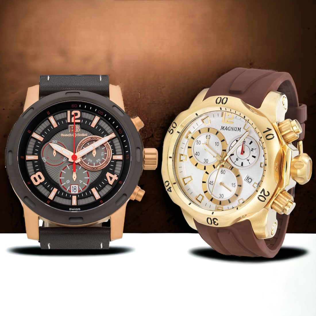 Buech & boilat thresher men's swiss diver clearance watch