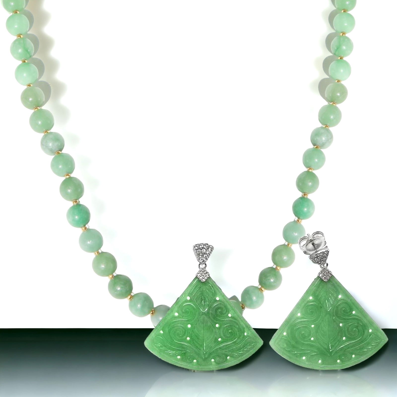 Serene Green Jade Ensemble (1 of 1)
