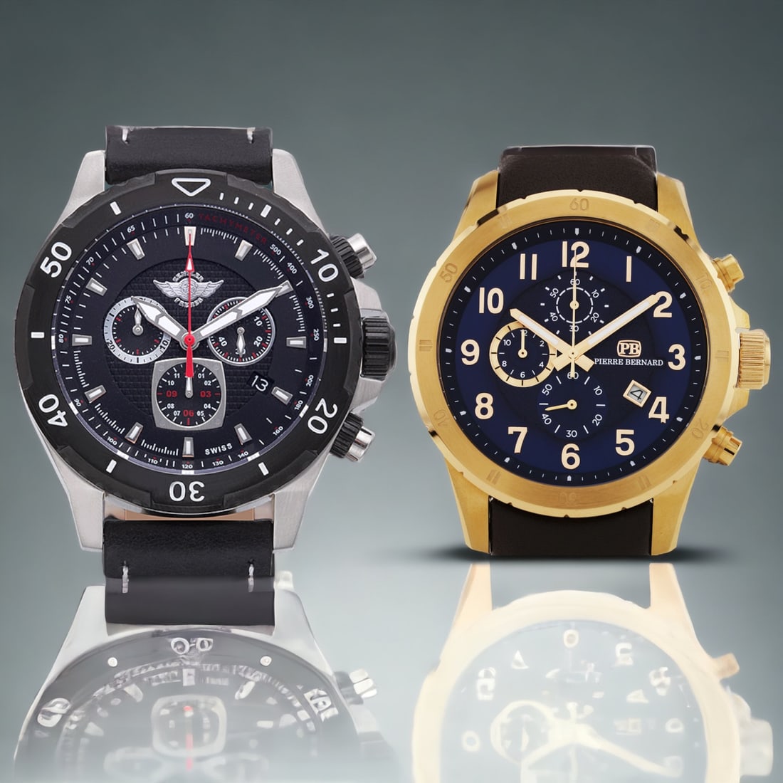 Zentler freres rodan men's chronograph watch top