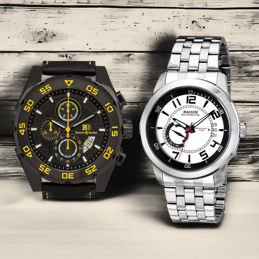 Swiss Chrono & Magnum Master - Precision Watches (1 of 1)