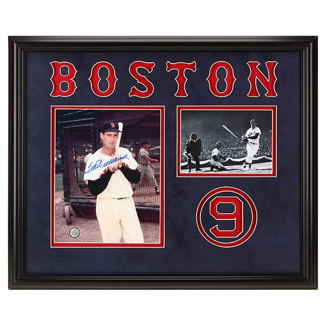 Ted Williams Boston Red Sox Signed Framed GFA (1 of 1)