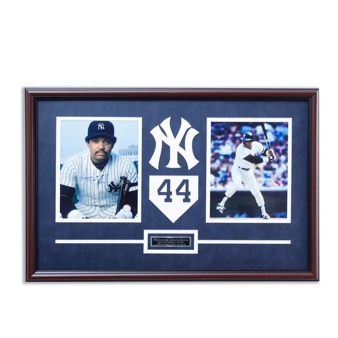 Reggie Jackson New York Yankees signed 8x10v GFA (1 of 4)