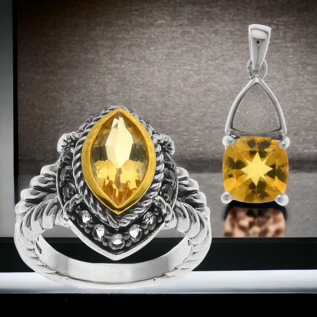 Sun-Kissed Citrine Jewelry Set (1 of 1)