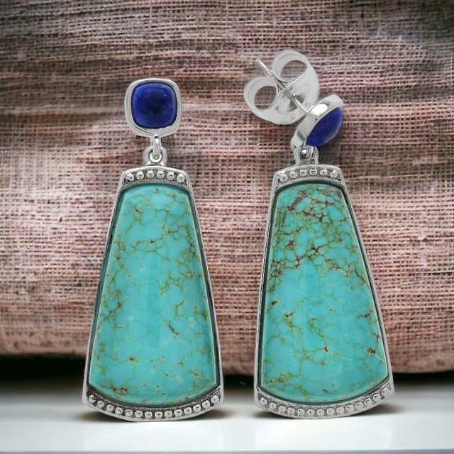 Turquoise Harmony Earrings (1 of 1)