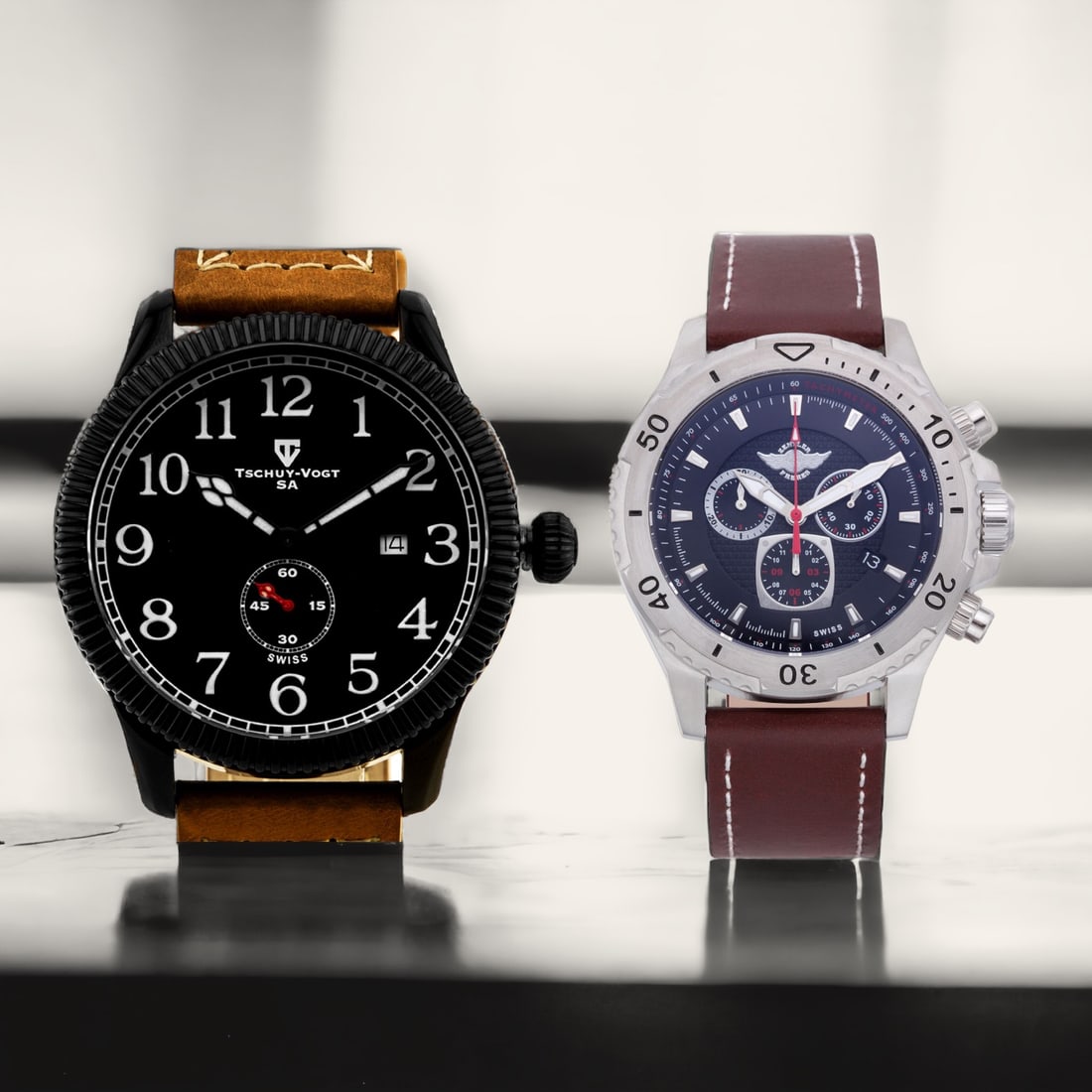 Military Style & Swiss Chrono Watches (1 of 1)