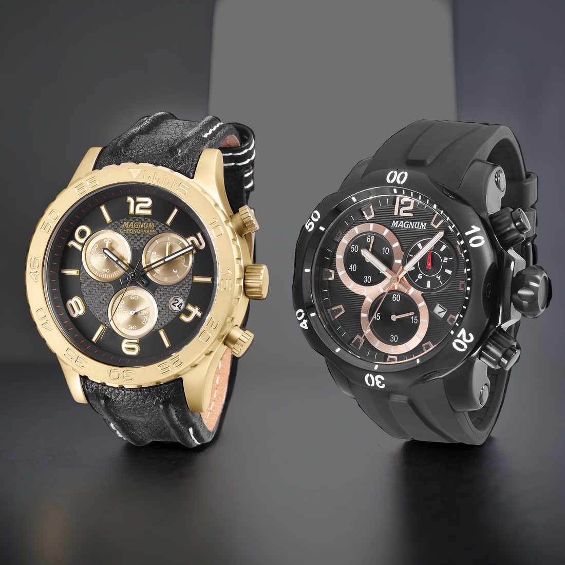 Magnum Captain & Nugget: Bold Timepieces (1 of 1)