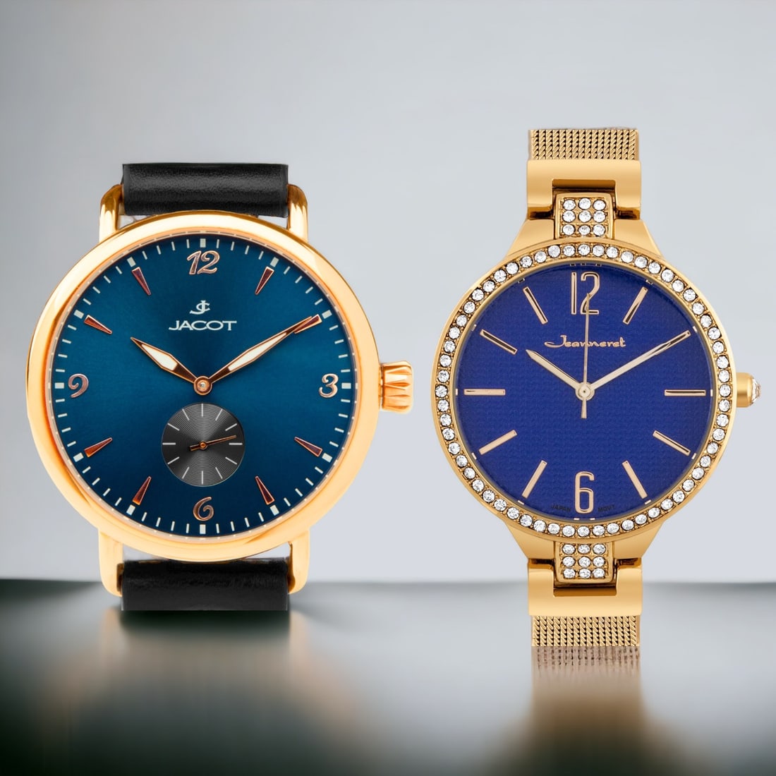 Automatic Classic & Jeanneret: Timepiece Elegance (1 of 1)