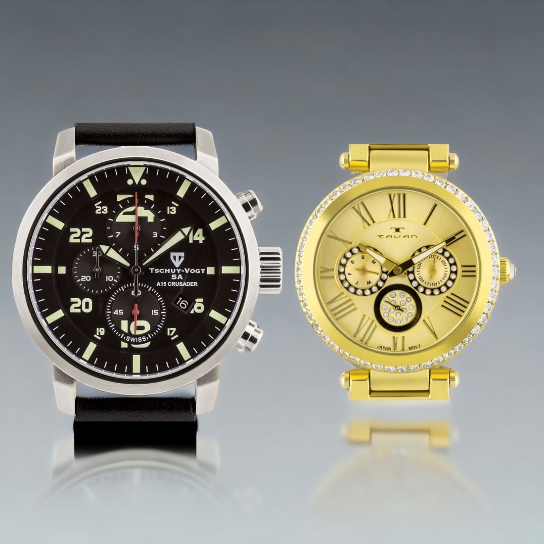 Swiss Chronograph & Tavan Multi-Function Watches (1 of 1)