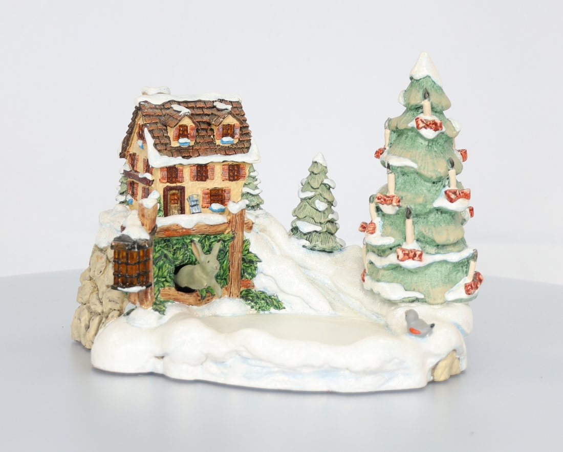 Goebel Hummelscape Musical Lighted Christmas: The Goebel Hummelscape Musical Lighted Christmas is a delightful and festive decorative piece that combines the artistry of Goebel Hummel figurines with the enchantment of a Christmas scene. This Humm
